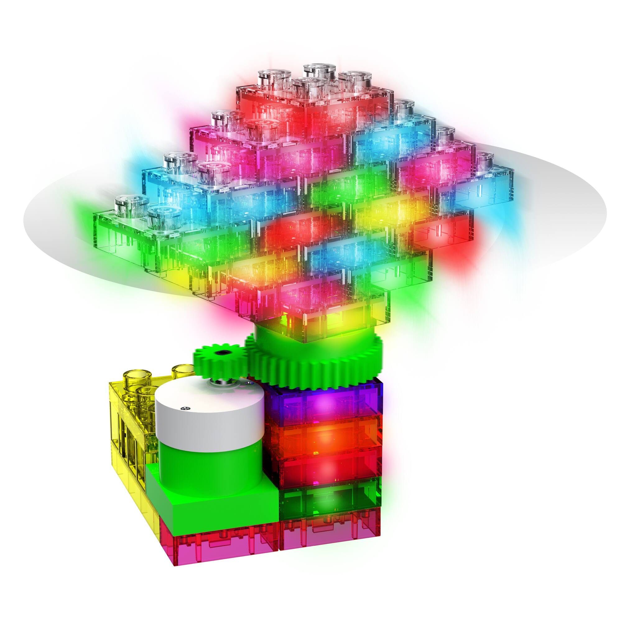 E-Blox® Circuit Blox™ Single Student Lights n' Motion Geared Motor Set